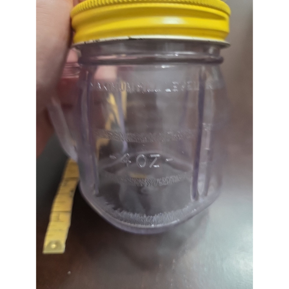 Oster Osterizer Mini Blend Container Vintage Blender Store Jars Plastic 8oz - Picture 4 of 5